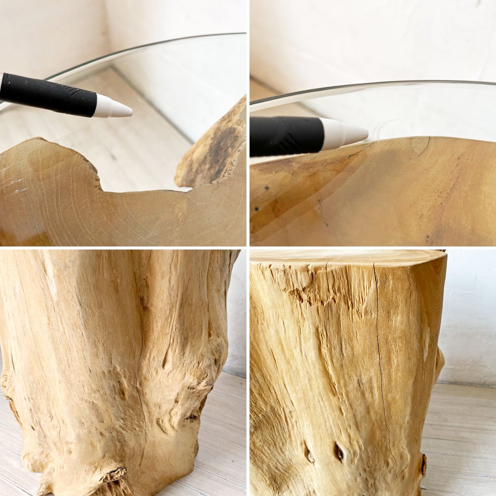 ダリールズ DAREELS トアーサイドテーブル TOOR SIDE TABLE アジアンチーク デビッド・ジョフラ 古材 定価￥62,700- ★