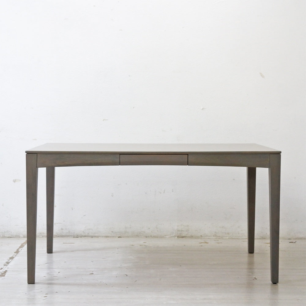 アクタス ACTUS エーボスコ2 A-BOSCO2 ダイニングテーブル 再塗装品 抽斗2杯 ニヤトー材 W135cm 朝日木材加工 ●