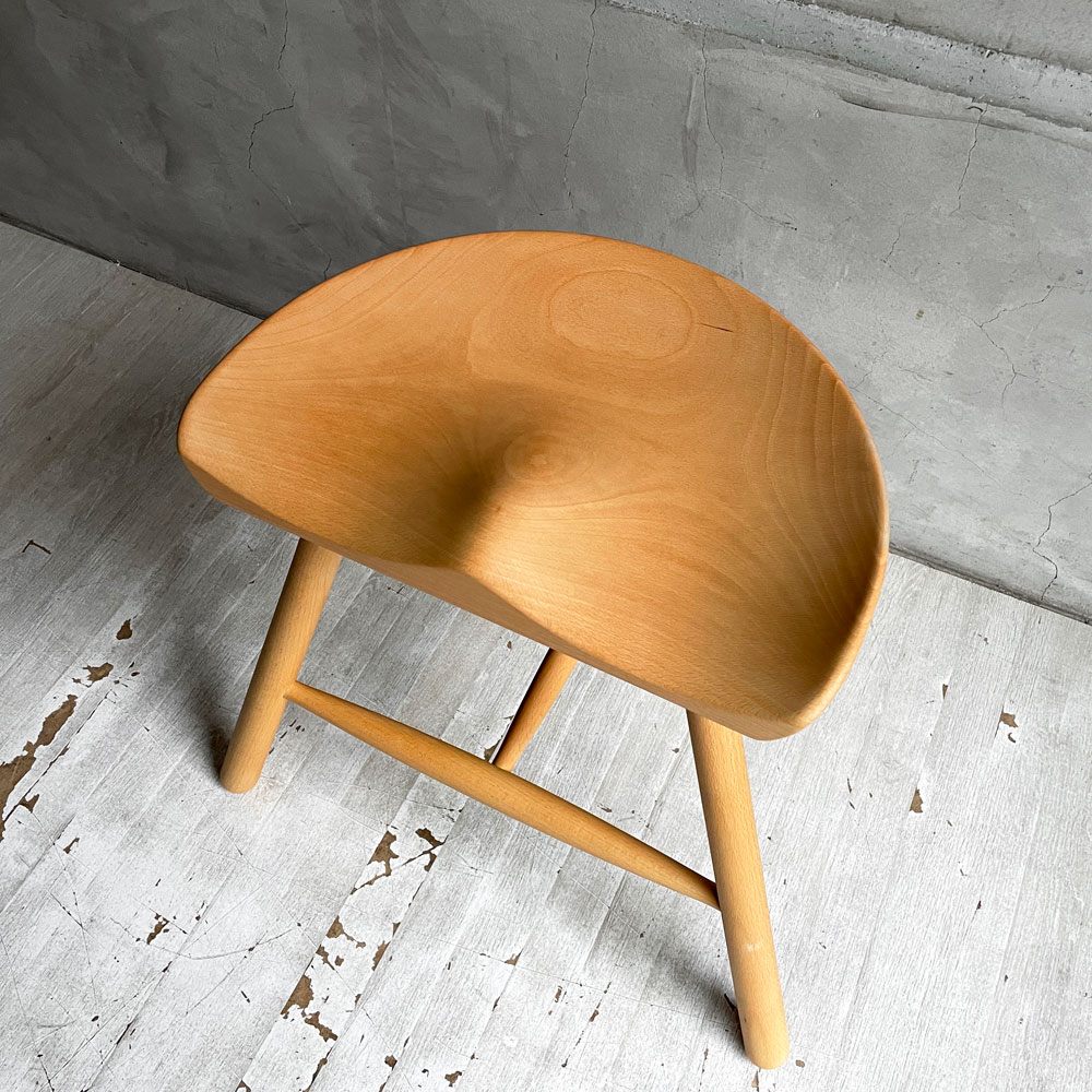 ワーナー Werner シューメーカーチェア Shoemaker Chair NO.49 スツール ビーチ材 オイルフィニッシュ  ラーズ・ワーナー デンマーク A ♪