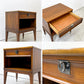 ホワイトファニチャー カンパニー White Furniture Company ナイトテーブル サイドチェスト 1ドロワー USビンテージ US Vintage 米国家具 ミッドセンチュリー ●