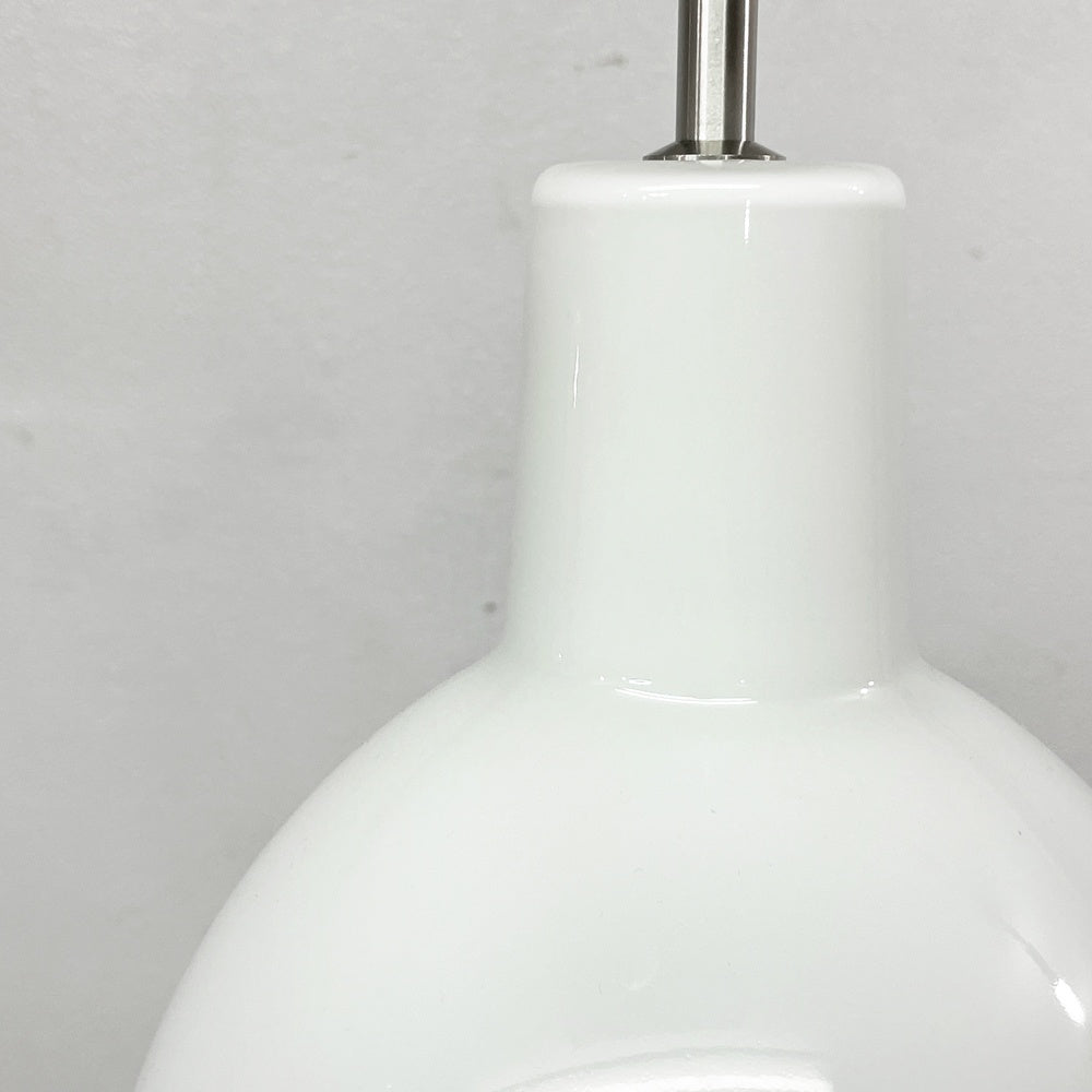 ルイスポールセン Louis Poulsen トルボー 220 Toldbod Glass Pendant ペンダントライト ホワイト 乳白ガラス 箱付 ポール・ヘニングセン ●