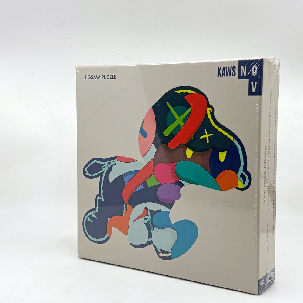 カウズ KAWS スヌーピー パズル STAY STEADY JIGSAW PUZZLE 1000ピース 箱付 未使用 未開封品 ●