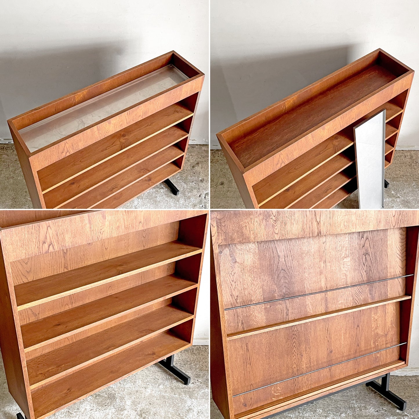 トラックファニチャー TRUCK FURNITURE AF パーテーション AF PARTITION ナラ材 プランターシェルフ 本棚 飾り棚 間仕切り ■