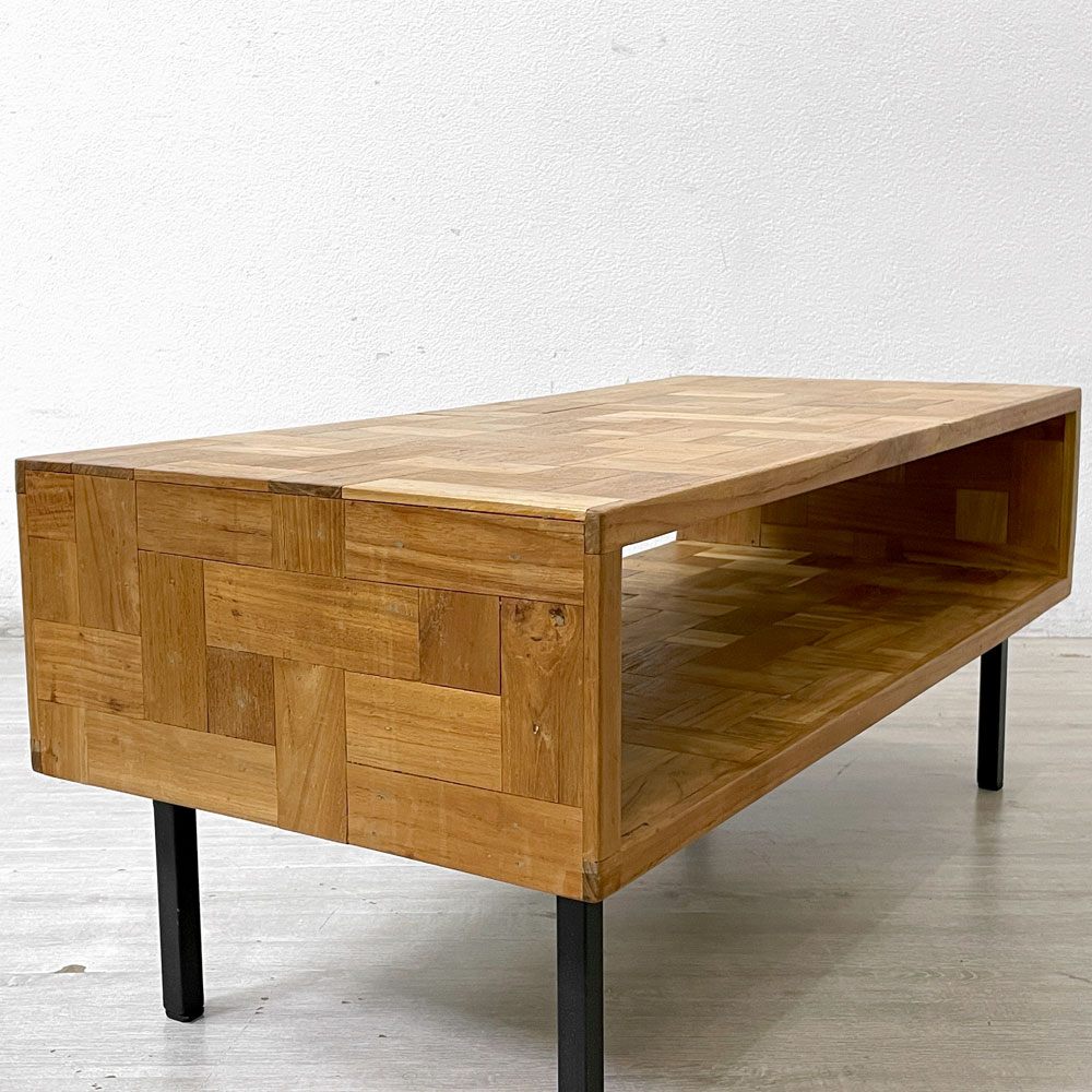 アクメファニチャー ACME Furniture トロイ コーヒーテーブル TROY COFFEE TABLE ローテーブル チーク古材 ●