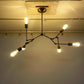 アクメファニチャー ACME Furniture ソリッドブラスランプ SOLID BRASS LAMP 6アームシャンデリア 6ARM CHANDELIER 真鍮 シーリングライト ミッドセンチュリー インダストリアル レトロスタイル ●