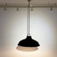 パシフィックファニチャーサービス P.F.S ホーロー ペンダントライト ENAMEL LAMP SHADE 14 ソケットコード付き ブラック ●