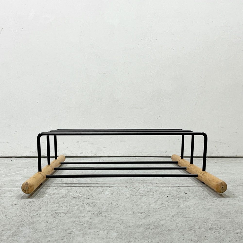 ノルメイド Norrmade スティック STICK シューズラック アッシュ材×スチール トゥールズデザイン Tools Design デンマーク 廃番 ●