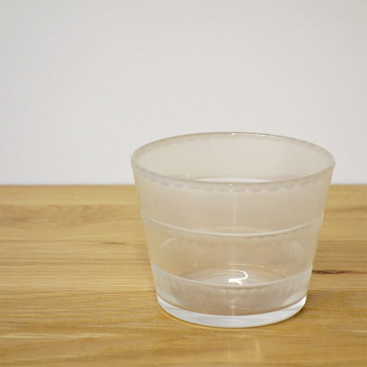 辻和美 Kazumi Tsuji グラス 乳白色 ファクトリーズーマー factory zoomer 現代作家 A ◎