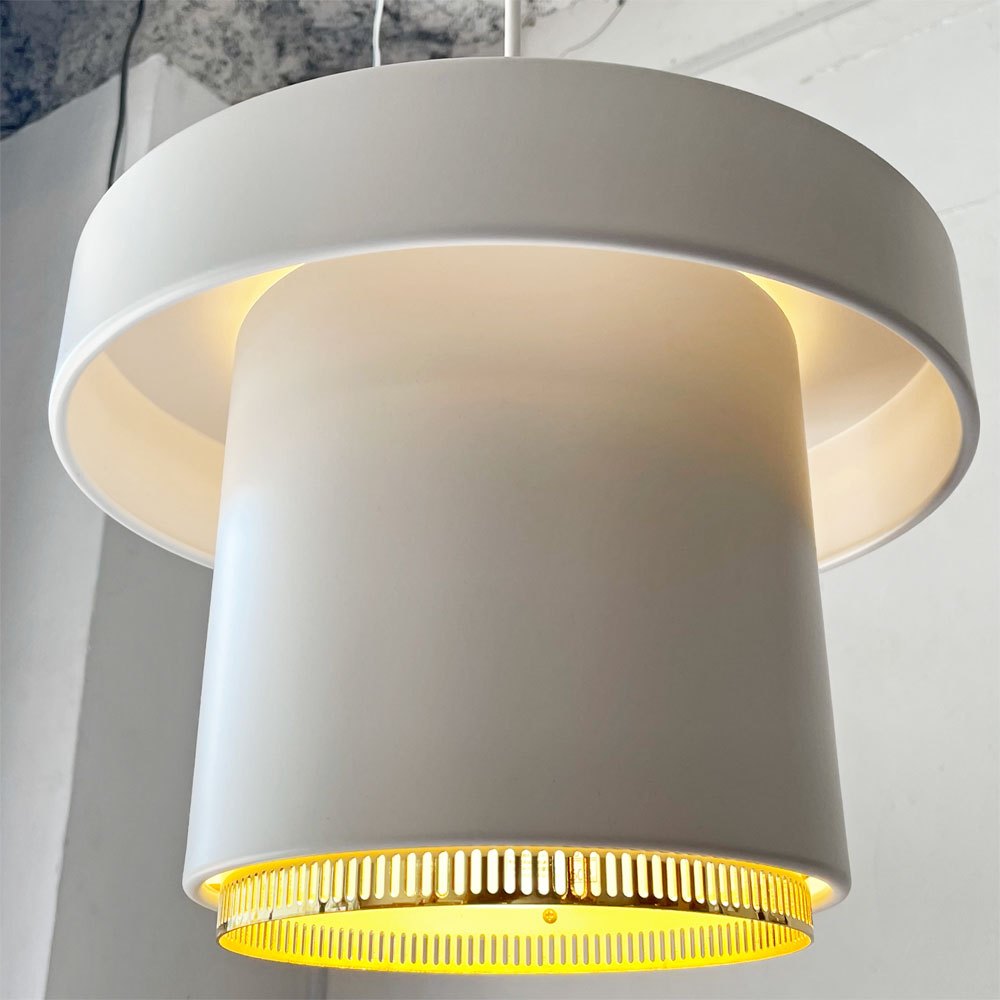 アルテック artek A201 PENDANT LAMPペンダントライト ホワイト アルヴァ・アアルト Alvar Aalto 北欧 フィンランド 定価￥122,100- ★
