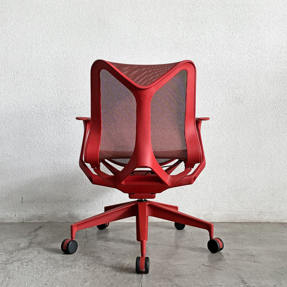 ハーマンミラー Herman Miller コズムチェア Cosm Chair デスクチェア オフィスチェア キャニオン ローバック 固定アーム キャスター スタジオ7.5 定価￥247,500- 〓