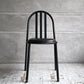 フランスビンテージ French Vintage ステヴァンチェア Stevens Chair モデルC Model C ブラック レザー クッションシート ロベール・マレ＝ステヴァンス 刻印有 A ♪