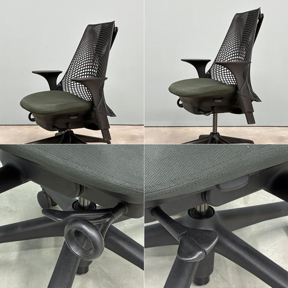 ハーマンミラー Herman Miller セイルチェア SAYL Chair デスクチェア 旧モデル イヴ・ベアール ブラック 2013年製 モダンデザイン ◎