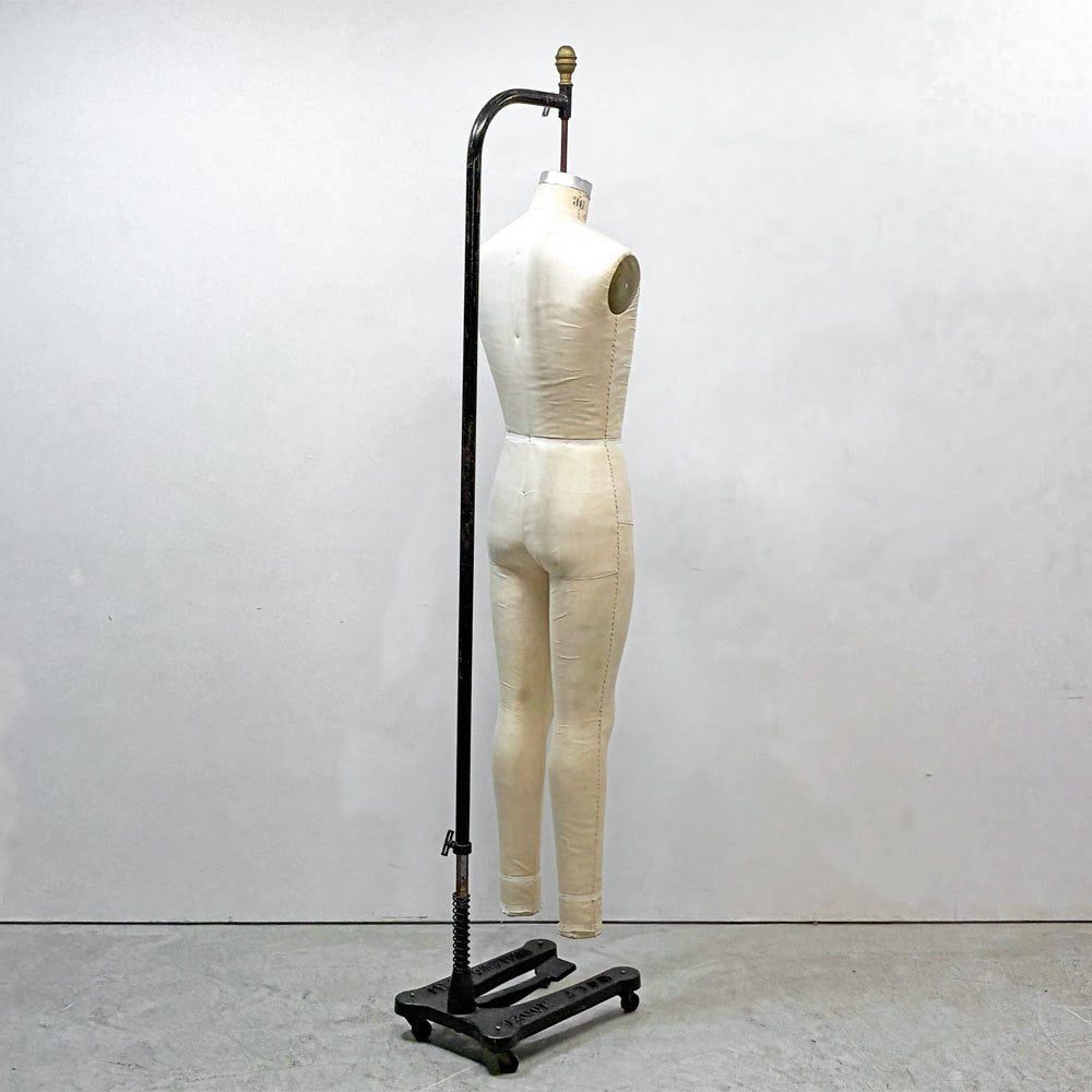 ウルフフォーム WOLFFORM ハンギング トルソー フルボディ ドレスフォーム Dress Form メンズ Male 36号 フルレングス アメリカ ●