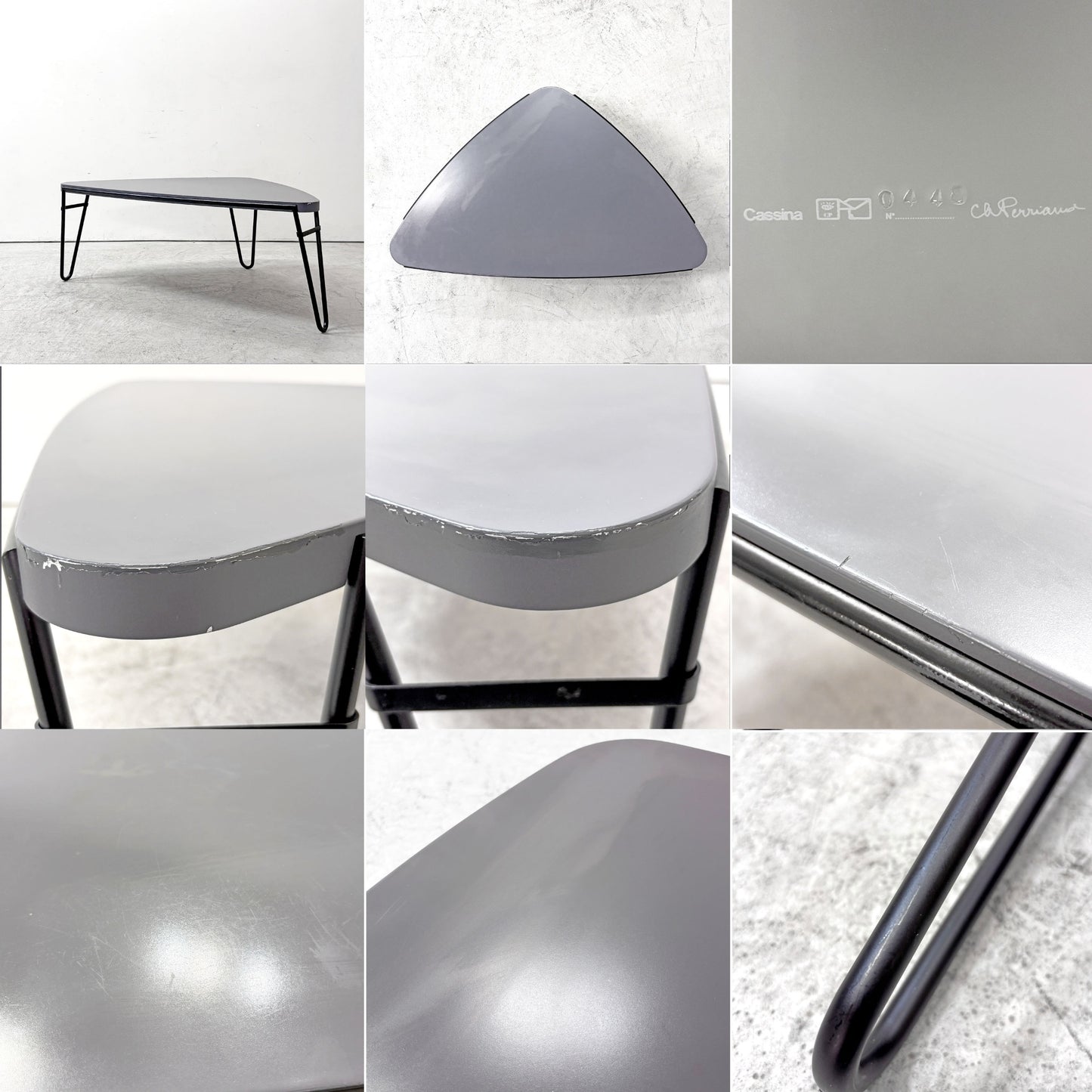 カッシーナ Cassina 519 PETALO ペタロ ローテーブル ネストテーブル 5pcs シャルロット・ペリアン Charlotte Perriand ●