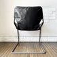 オブジェクト OBJEKTO パウリスターノ PAULISTANO ARM CHAIR アームチェア ブラックレザー パウロ・メンデス・ダ・ロシャ MoMA 定価￥495,000- ◎