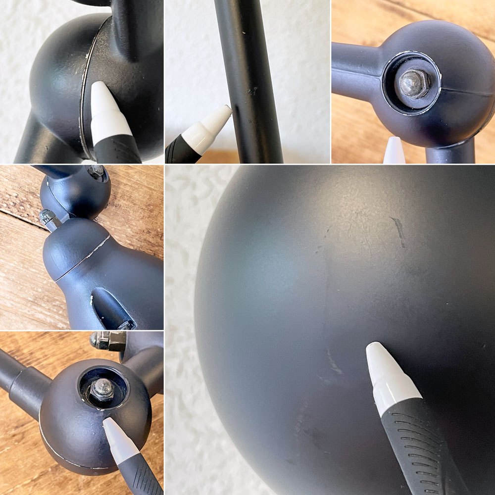 ジェルデ JIELDE 4040 デスクランプ クランプ DESK LAMP CLAMP クランプ式 マットブラック フランス インダストリアル 定価￥74,800- ◇