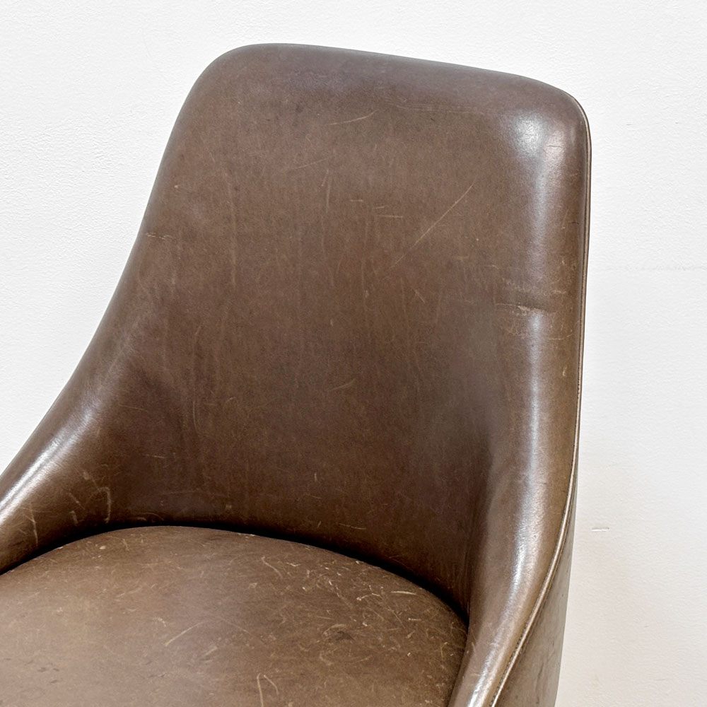 ジャーナルスタンダードファニチャー journal standard Furniture j.s.F バワリー BOWERY ダイニングチェア レザー 定価￥40,700- ●