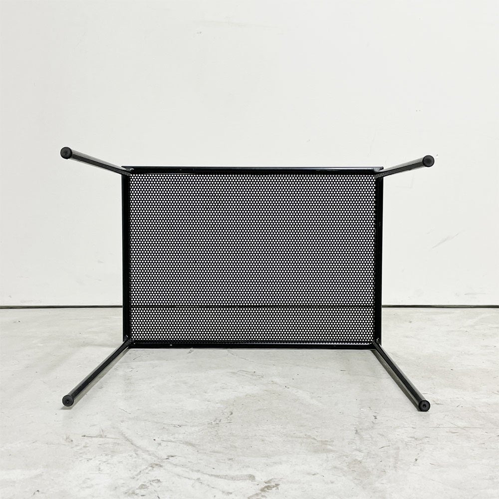 アルティメタ Artimeta メタルサイドテーブル METAL SIDE TABLE パンチングメタル天板 ブラック フロリス・フィーデルディ FLORIS FIEDELDIJ オランダビンテージ  ●