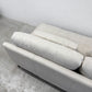 リラックスフォーム RELAXFORM グラシエーロ GLACIERO 3人掛けソファ W188cm プライムレザーテックス プラチナグレー 関家具 定価￥113,000- B 〓