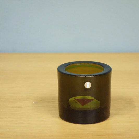 イッタラ iittala マリメッコ marimekko キビ kivi キャンドルホルダー オリーブ 60mm フィンランド 北欧雑貨 ◎