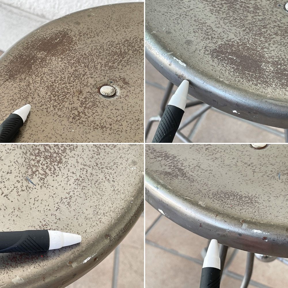 ダルトン DULTON スツール クリッパーII Stool Clipper II 昇降式 RAW インダストリアルデザイン A◇