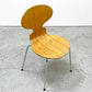 フリッツハンセン Fritz Hansen アントチェア 4本脚 ナチュラルビーチ ラッカー アルネ・ヤコブセン 北欧家具 J ●