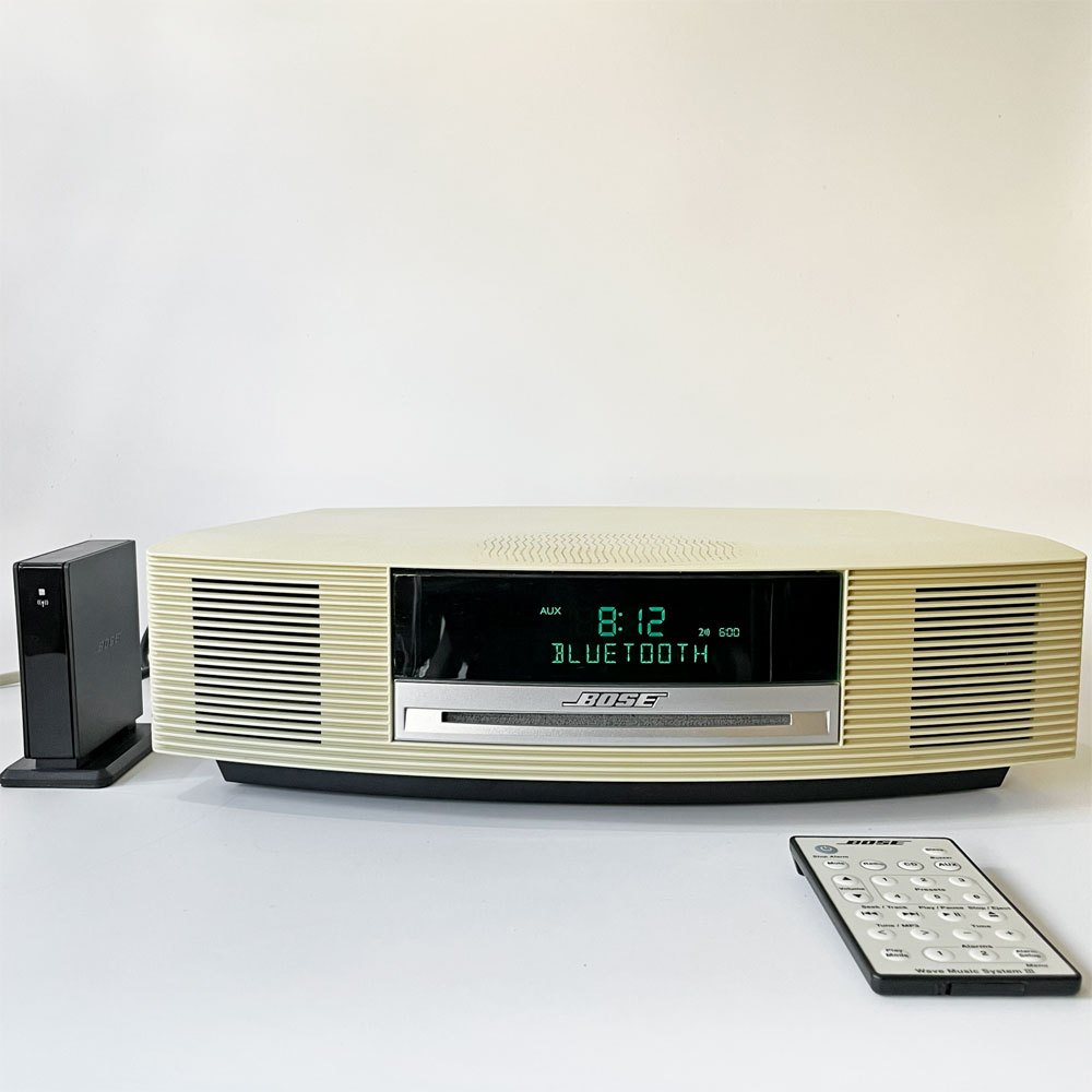 ボーズ BOSE ウェーブミュージックシステムⅢ Wave music systemⅢ パーソナルオーディオシステム CDレシーバー Bluetoothアダプター付 ★