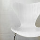 フリッツハンセン Fritz Hansen セブンチェア SEVEN CHAIR カラードアッシュ ホワイト アルネ・ヤコブセン デンマーク 北欧家具 ★