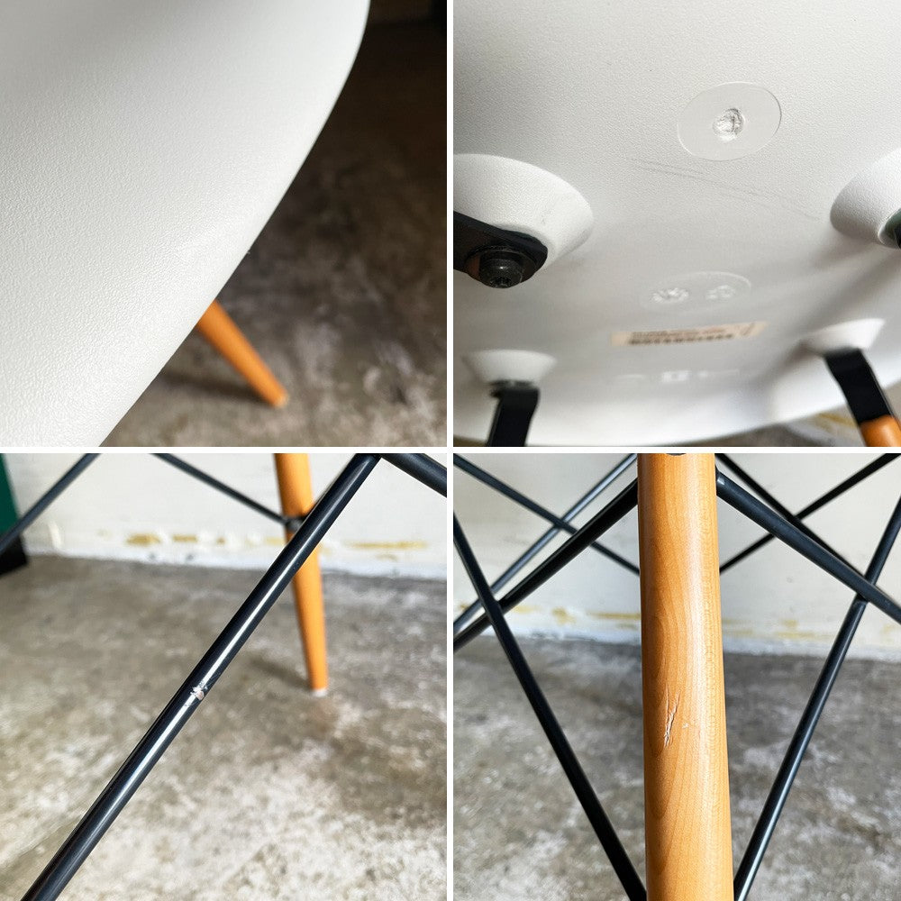 ハーマンミラー HermanMiller サイドシェルチェア ドゥエルレッグ DSW アルパイン ポリプロピレン製 イームズ ミッドセンチュリー ■