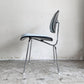 ハーマンミラー Herman Miller ツーピースプラスチックチェア Two Piece Plastic Chair DCM ライトブルー ファブリック ビンテージ ミッドセンチュリー イームズ ■
