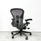 ハーマンミラー Herman Miller アーロンチェア リマスタード フル装備 Aサイズ デスクチェア オフィスチェア グラファイトベース 2020年製 ポスチャーフィットSL 美品 ◎