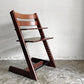 ストッケ STOKKE トリップトラップ TRIPP TRAPP ベビーチェア キッズチェア S/N5～ ブラウン ノルウェー 北欧家具 ■