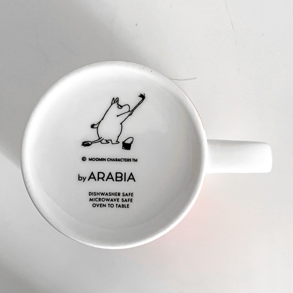 アラビア ARABIA ムーミンマグ MOOMIN スノークのおじょうさん ピンク 2013-2019年 トーベ・ヤンソン フィンランド 北欧食器 ■