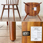 アクメファニチャー ACME Furniture ウィンダン WINDAN サイドチェア ダイニングチェア ハーフアーム ブラウン マホガニー材 定価￥35,200- ◇