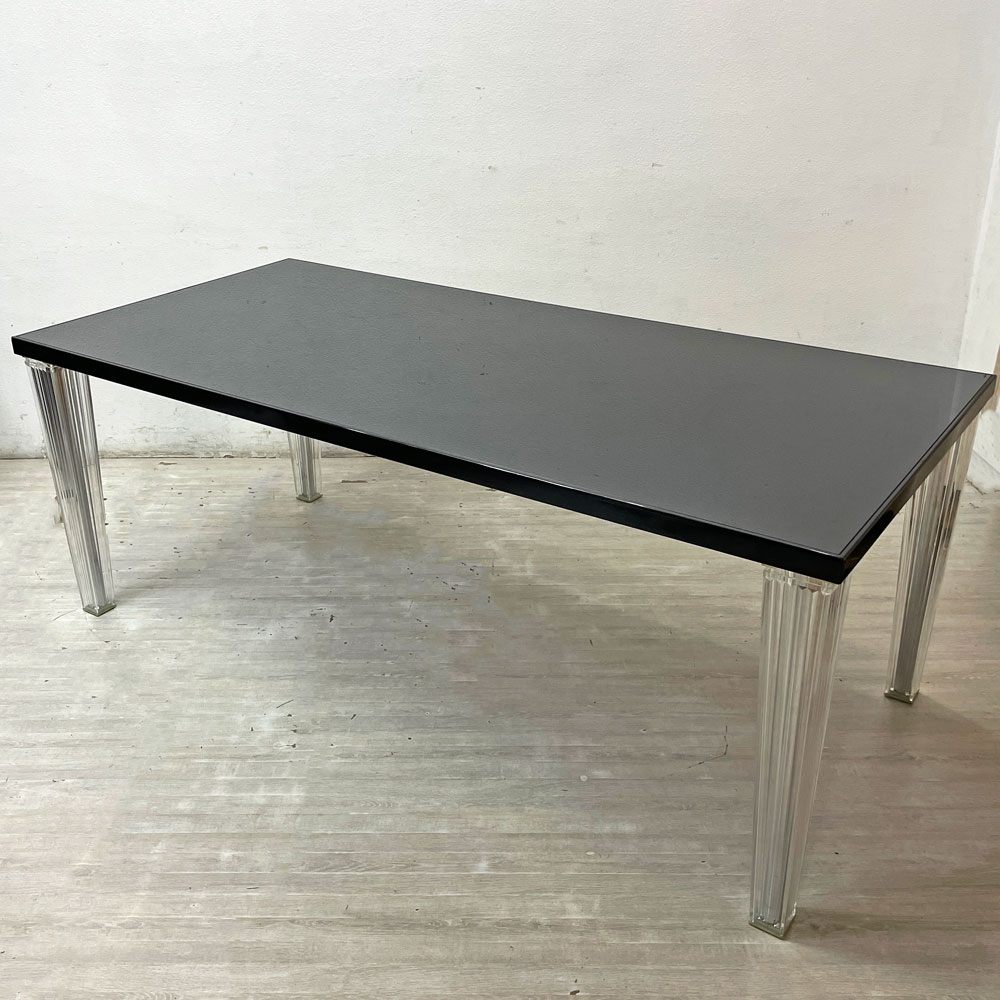 カルテル Kartell トップトップ TOPTOP ダイニングテーブル レクタングル190ガラス W190cm フィリップ・スタルク 定価￥681,400- ●