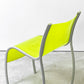 カルテル Kartell FPE chair スタッキングチェア ダイニングチェア アルミ ポリプロピレン グリーン ロンアラッド イタリアモダン 廃番 A ●