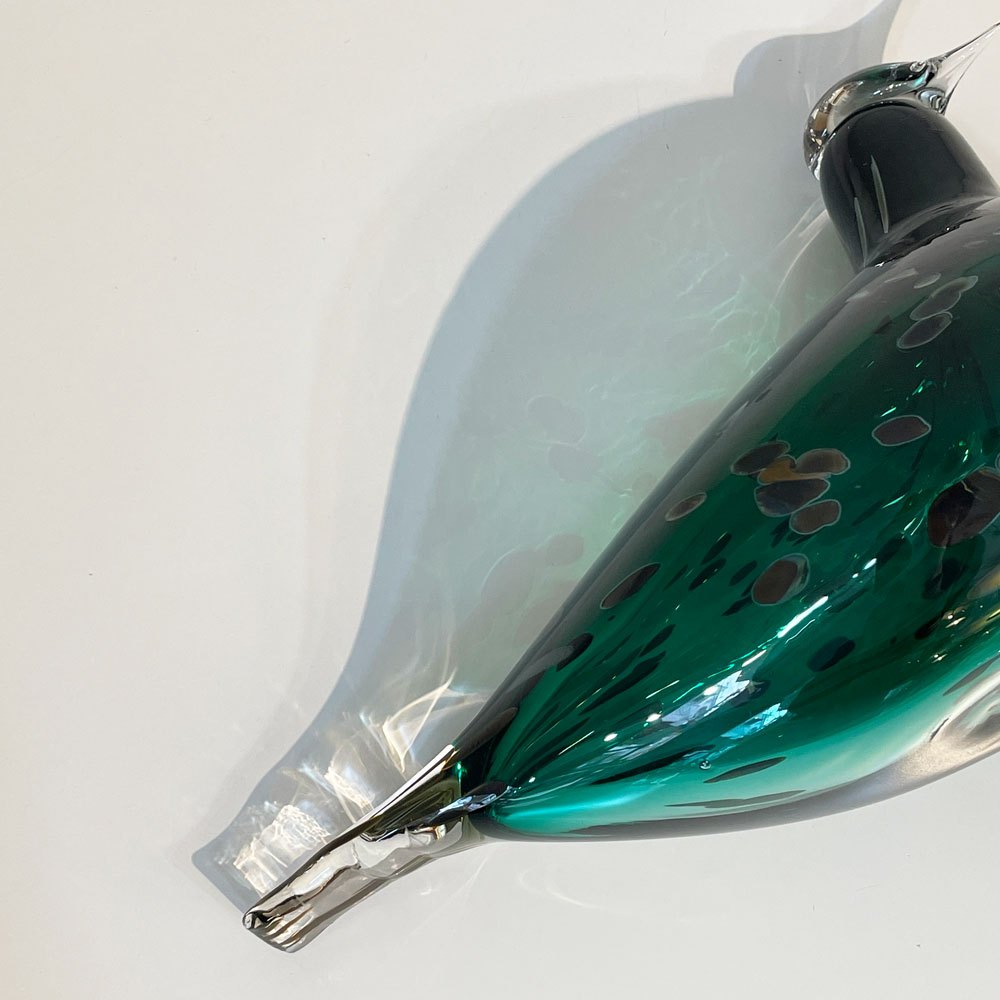 ヌータヤルヴィ Nuutajarvi バーズバイトイッカ Birds by Toikka ペッカシーニ Pekkasiini グリーン オイバ トイッカ イッタラバード 北欧雑貨 ◎