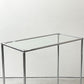 ユーエスエムハラー USM Haller USMハラー モジュラーファニチャー コンソールテーブル エントランステーブル ガラストップ スイス ●