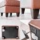 イデー IDEE リラ オットマン RIRA OTTOMAN フットスツール オットマン 本革 レザー ナラ材 ブラウン系 W60cm  ◇