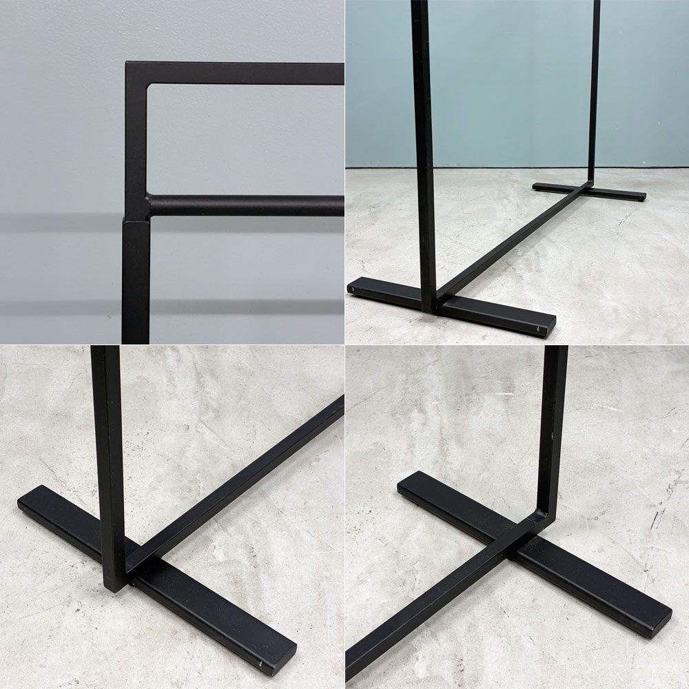 杉山製作所 NハンガーラックC 1200 サンドブラック 店舗什器 ◎