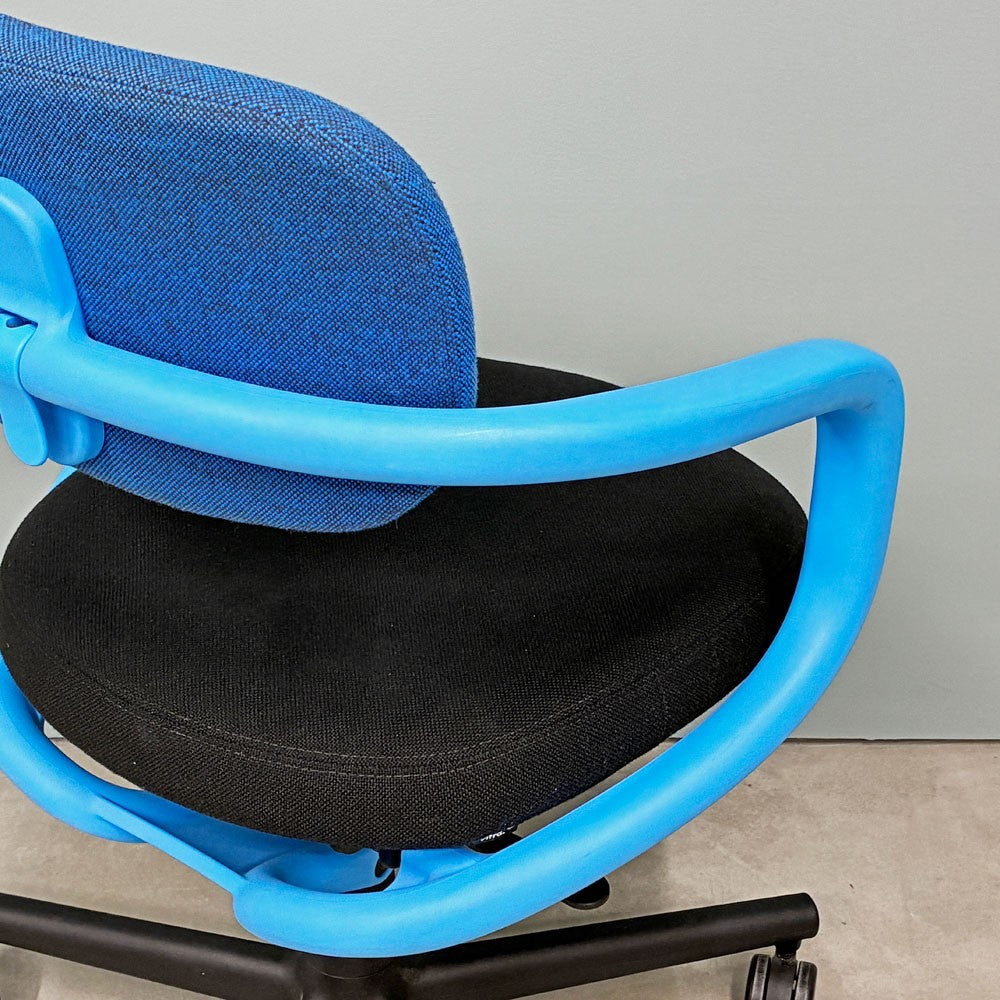 ヴィトラ Vitra オールスター Allstar オフィスチェア デスクチェア ブルー×ブラック コンスタンチン・グルチッチ 定価￥163,900- ◎