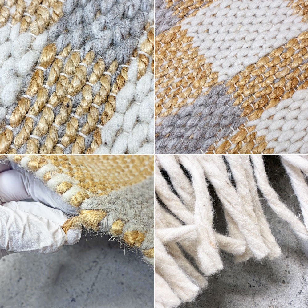 ジャーナルスタンダードファニチャー journal standard Furniture シャラント ラグ CHARENTES RUG ジュートラグ 天然素材 ●