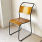 クラッシュゲート CRASH GATE ノットアンティークス Knot antiques ブルーノチェア RP6 BLUNO CHAIR スタッキングチェア プライウッド スチールレッグ ブラック 関家具 B ★