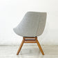 モモナチュラル Momo Natural モールドラウンドチェア MOLD ROUND M-ROUND CHAIR EM ダイニングチェア 回転式 オーク材 カバーリング仕様 定価￥49,000- ●