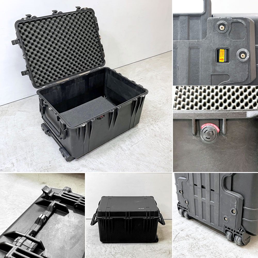 ペリカン PELICAN プロテクターハードケース 1660 キャリーケース 160L キャスター付き 防塵 防水 耐熱 耐寒 米軍規格 アメリカ 参考定価 ￥130,412- 現状品 ●
