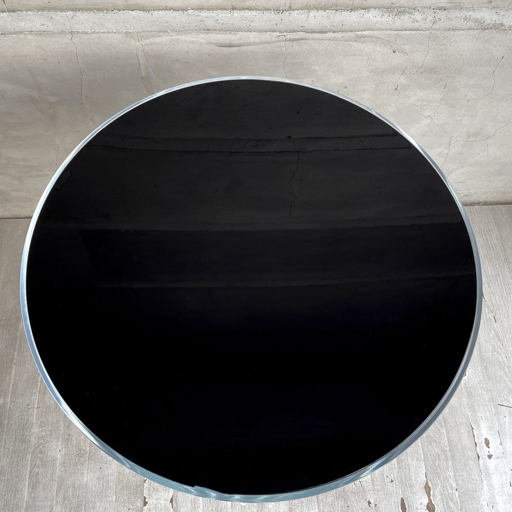 カルテル Kartell ティップトップ TIPTOP サイドテーブル ブラック PMMA フィリップ・スタルク Philippe Starck イタリア 定価￥52,500- ♪