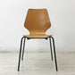 セイアローズ SEIARROWS ウッドスタックチェア WOOD STACK CHAIR チーク材 プライウッド スタッキングチェア B ●