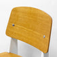スタンダードチェア Standard chair リプロダクト ナチュラルオーク×ホワイト ジャン・プルーヴェ Jean Prouve 名作椅子 B ●