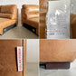 リラックスフォーム RELAX FORM トレビソ TREVISO カウチソファ 左カウチ W280cm スーパーレザーテックス オーカーブラウン 関家具 定価￥307,725- 〓