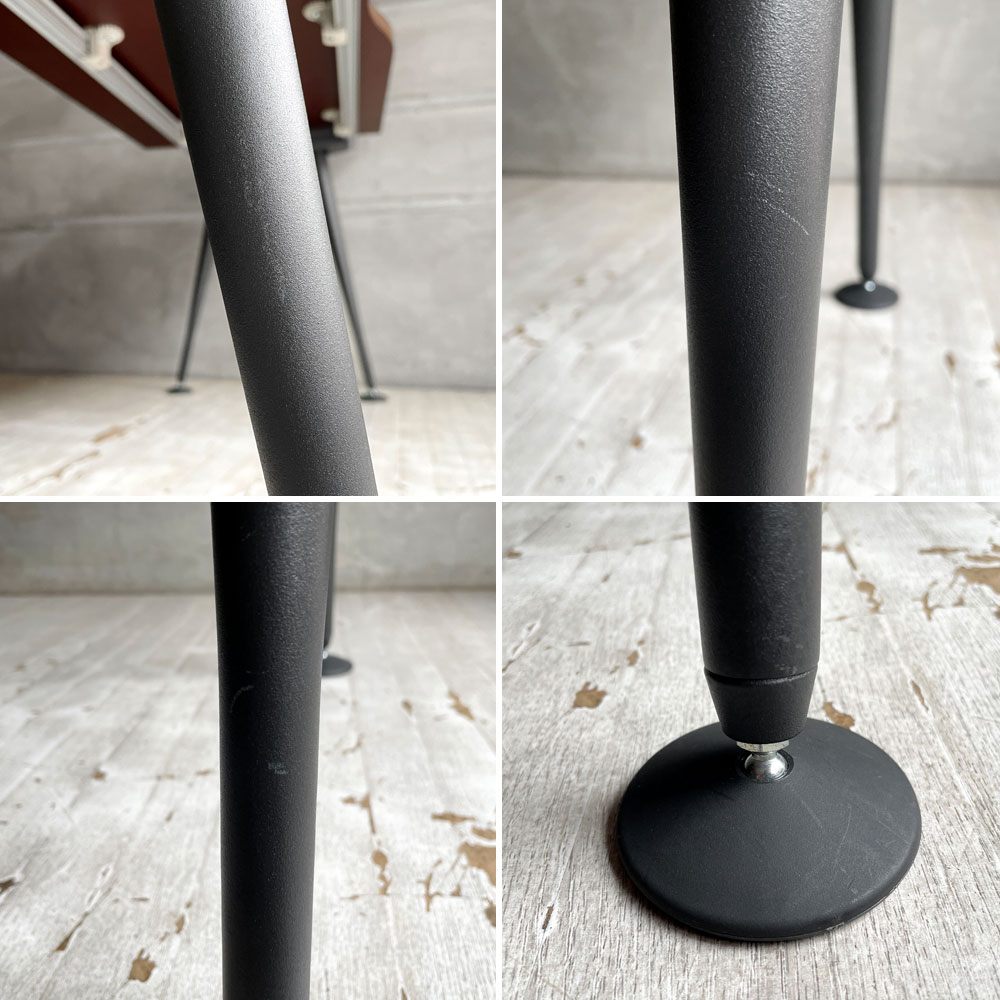 ハーマンミラー Herman Miller アバックエンバイロメンツ ABAK ミーティングテーブル デスク ウォールナットカラー ティム・ウォレス ♪